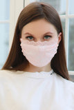 Pearl Lace Mask Adjustable Breathable Mask